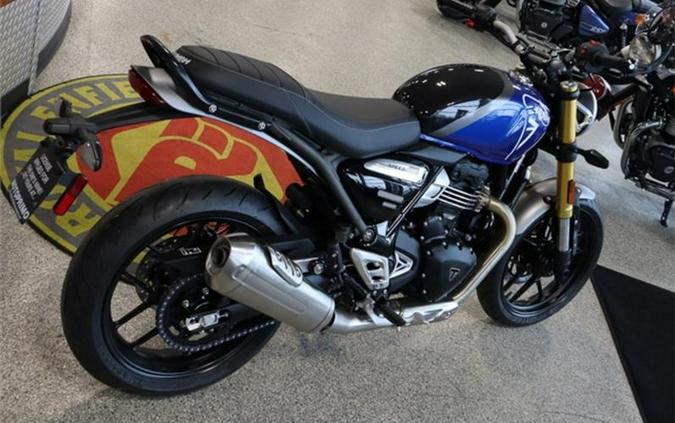 2024 Triumph Speed 400 Caspian Blue / Storm Grey