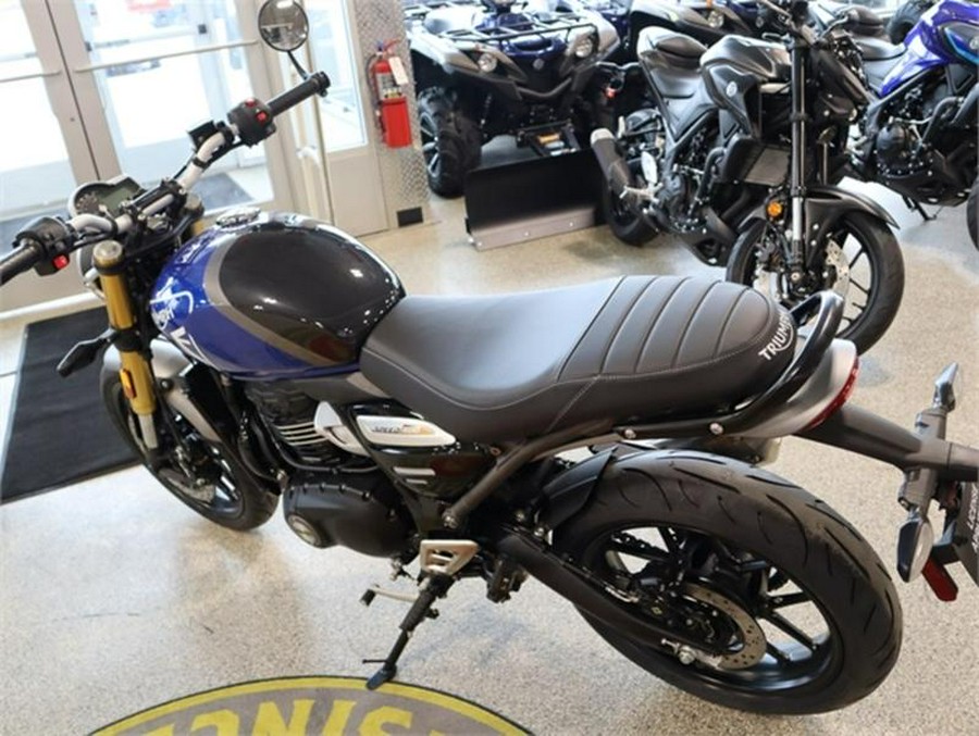 2024 Triumph Speed 400 Caspian Blue / Storm Grey