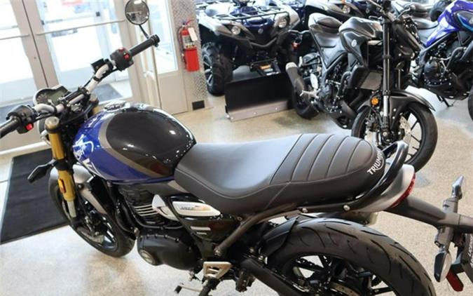 2024 Triumph Speed 400 Caspian Blue / Storm Grey