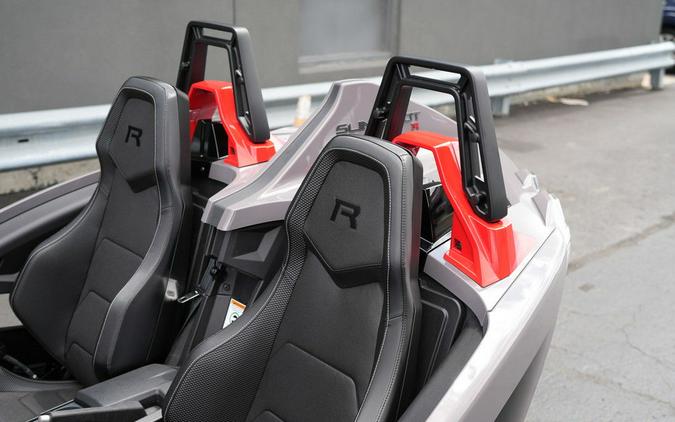 2026 Polaris Slingshot R AutoDrive Radiant Gray with Indy Red Pearl