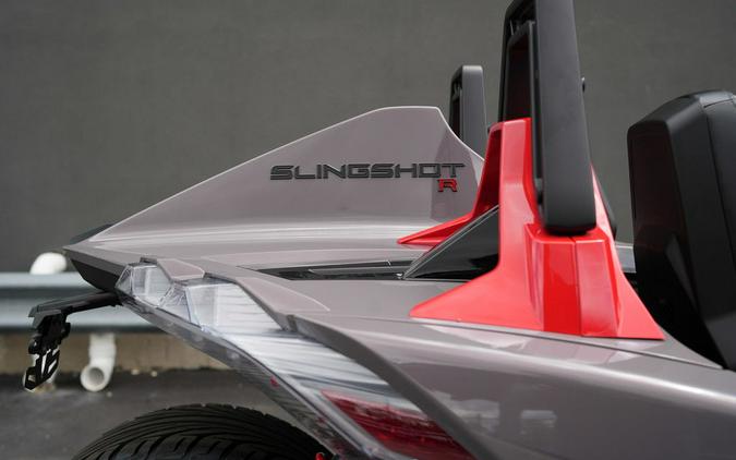 2026 Polaris Slingshot R AutoDrive Radiant Gray with Indy Red Pearl