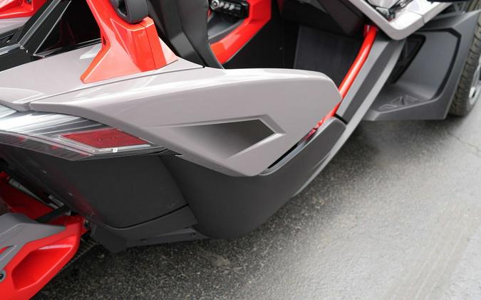 2026 Polaris Slingshot R AutoDrive Radiant Gray with Indy Red Pearl
