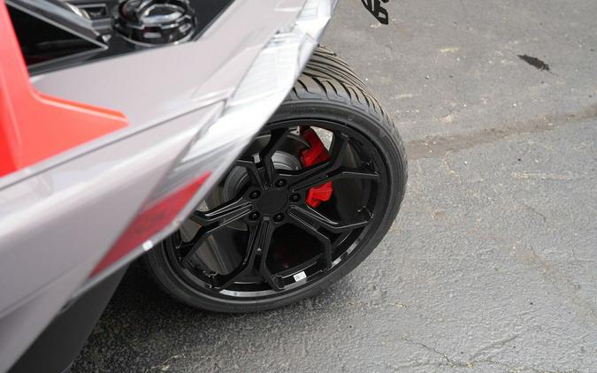 2026 Polaris Slingshot R AutoDrive Radiant Gray with Indy Red Pearl