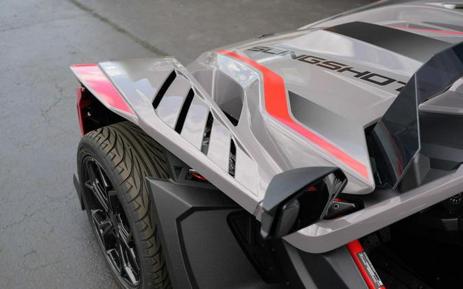 2026 Polaris Slingshot R AutoDrive Radiant Gray with Indy Red Pearl