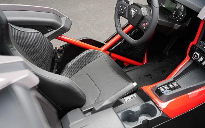 2026 Polaris Slingshot R AutoDrive Radiant Gray with Indy Red Pearl