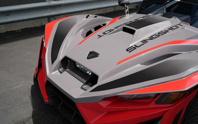 2026 Polaris Slingshot R AutoDrive Radiant Gray with Indy Red Pearl