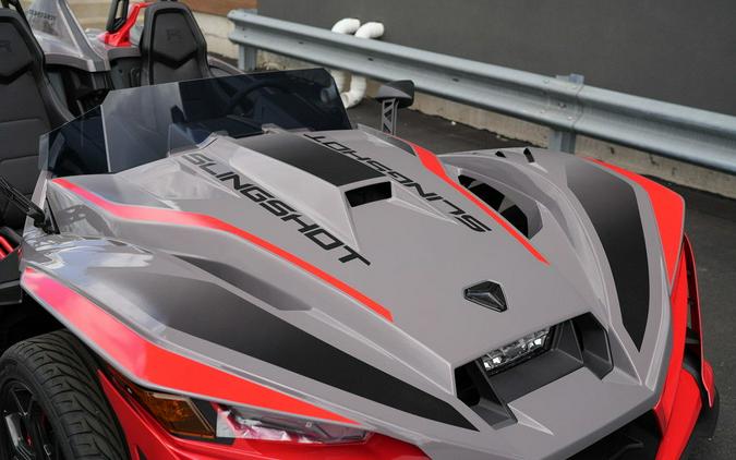 2026 Polaris Slingshot R AutoDrive Radiant Gray with Indy Red Pearl