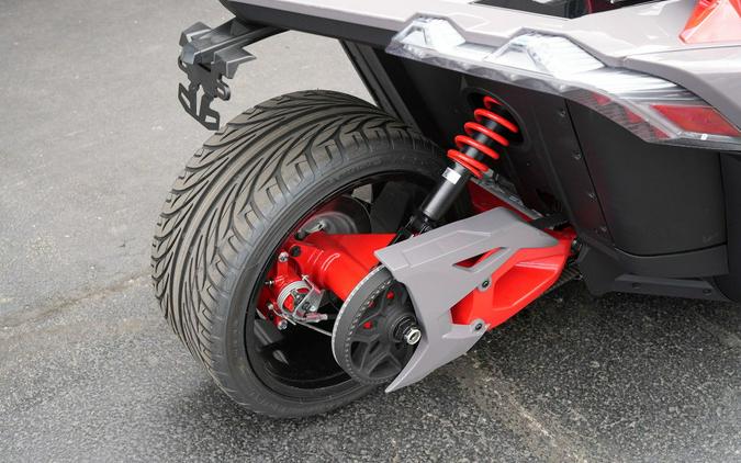 2026 Polaris Slingshot R AutoDrive Radiant Gray with Indy Red Pearl