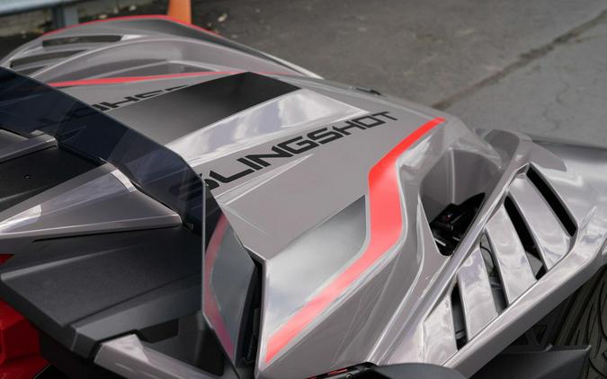 2026 Polaris Slingshot R AutoDrive Radiant Gray with Indy Red Pearl