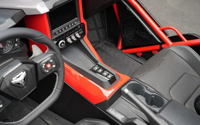 2026 Polaris Slingshot R AutoDrive Radiant Gray with Indy Red Pearl