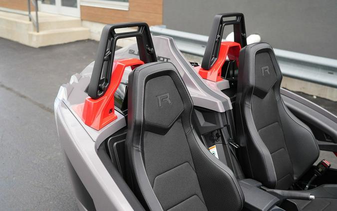 2026 Polaris Slingshot R AutoDrive Radiant Gray with Indy Red Pearl