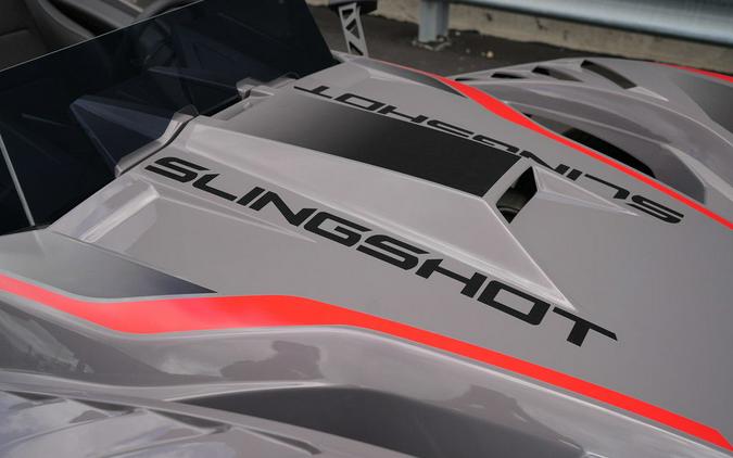 2026 Polaris Slingshot R AutoDrive Radiant Gray with Indy Red Pearl