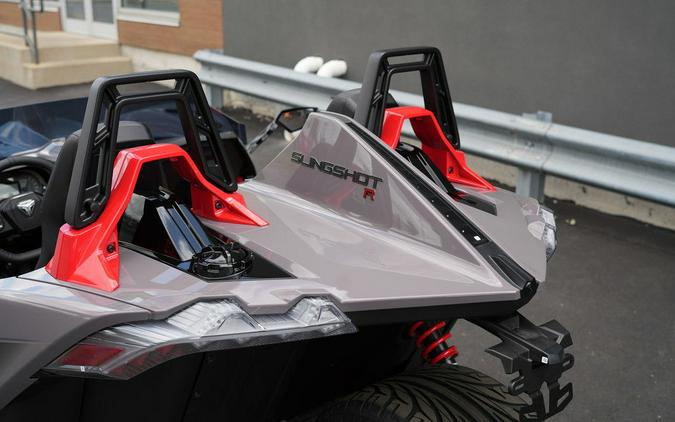 2026 Polaris Slingshot R AutoDrive Radiant Gray with Indy Red Pearl