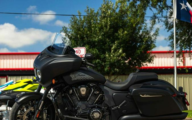 2026 Indian Chieftain PowerPlus Dark Horse 112 w/PowerBand Black Smoke