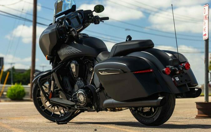 2026 Indian Chieftain PowerPlus Dark Horse 112 w/PowerBand Black Smoke