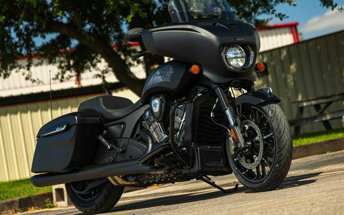 2026 Indian Chieftain PowerPlus Dark Horse 112 w/PowerBand Black Smoke