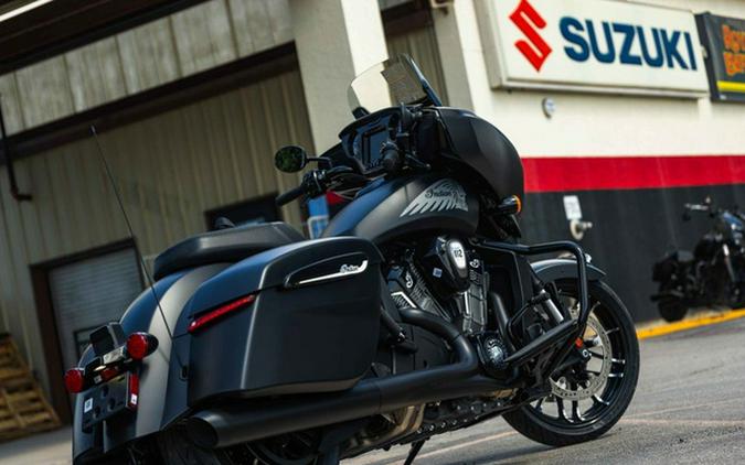 2026 Indian Chieftain PowerPlus Dark Horse 112 w/PowerBand Black Smoke