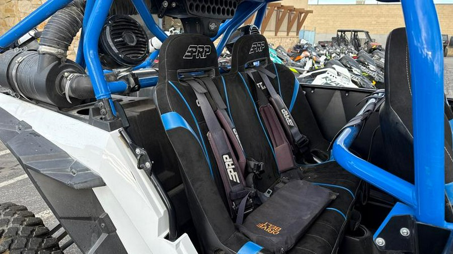 2017 Polaris® RZR XP® 4 1000 EPS White Lightning With Reflex Blue