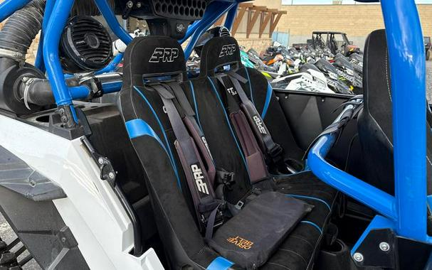 2017 Polaris® RZR XP® 4 1000 EPS White Lightning With Reflex Blue