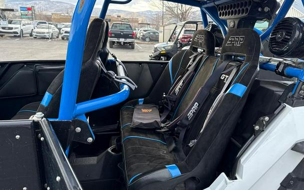 2017 Polaris® RZR XP® 4 1000 EPS White Lightning With Reflex Blue