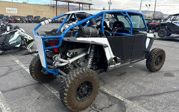 2017 Polaris® RZR XP® 4 1000 EPS White Lightning With Reflex Blue