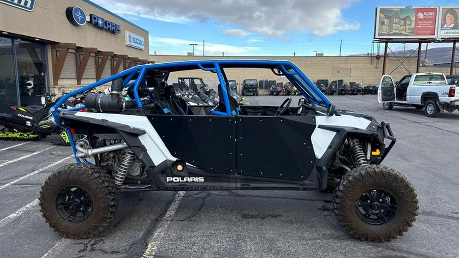 2017 Polaris® RZR XP® 4 1000 EPS White Lightning With Reflex Blue