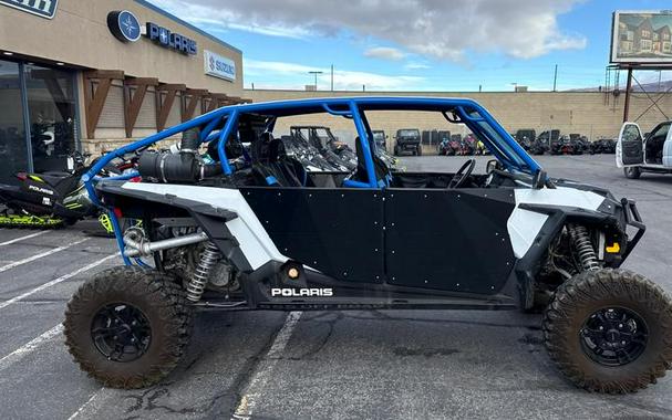 2017 Polaris® RZR XP® 4 1000 EPS White Lightning With Reflex Blue
