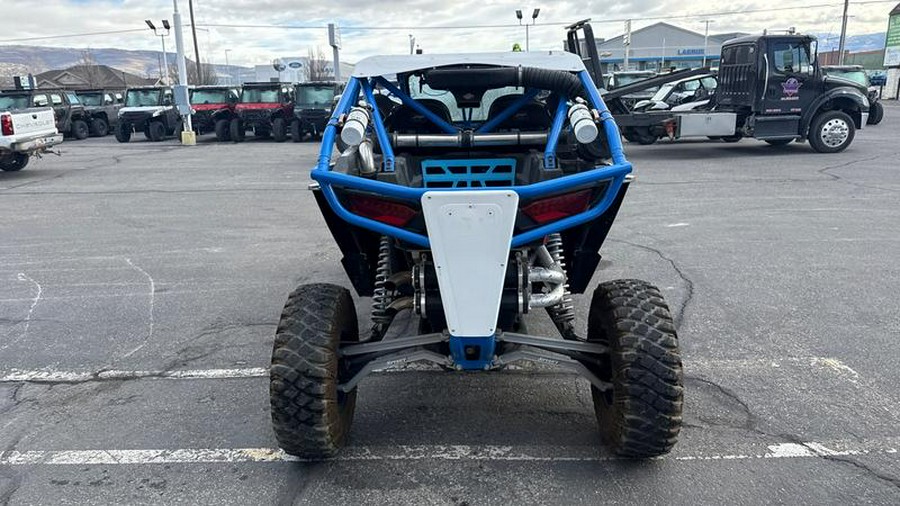 2017 Polaris® RZR XP® 4 1000 EPS White Lightning With Reflex Blue
