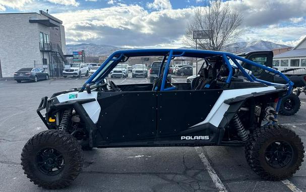 2017 Polaris® RZR XP® 4 1000 EPS White Lightning With Reflex Blue