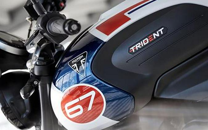 2025 Triumph Trident 660 Triple Tribute Edition