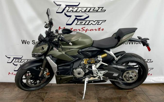 2024 Ducati Streetfighter V2 Storm Green