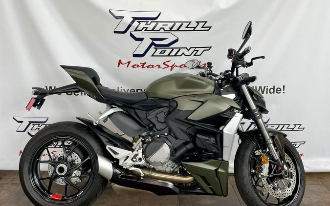 2024 Ducati Streetfighter V2 Storm Green