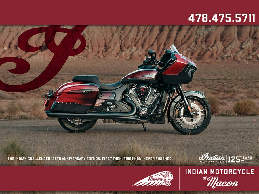 2026 Indian Motorcycle® Indian Challenger 125th Anniversary Edition 125th Anniversary Red with Blac