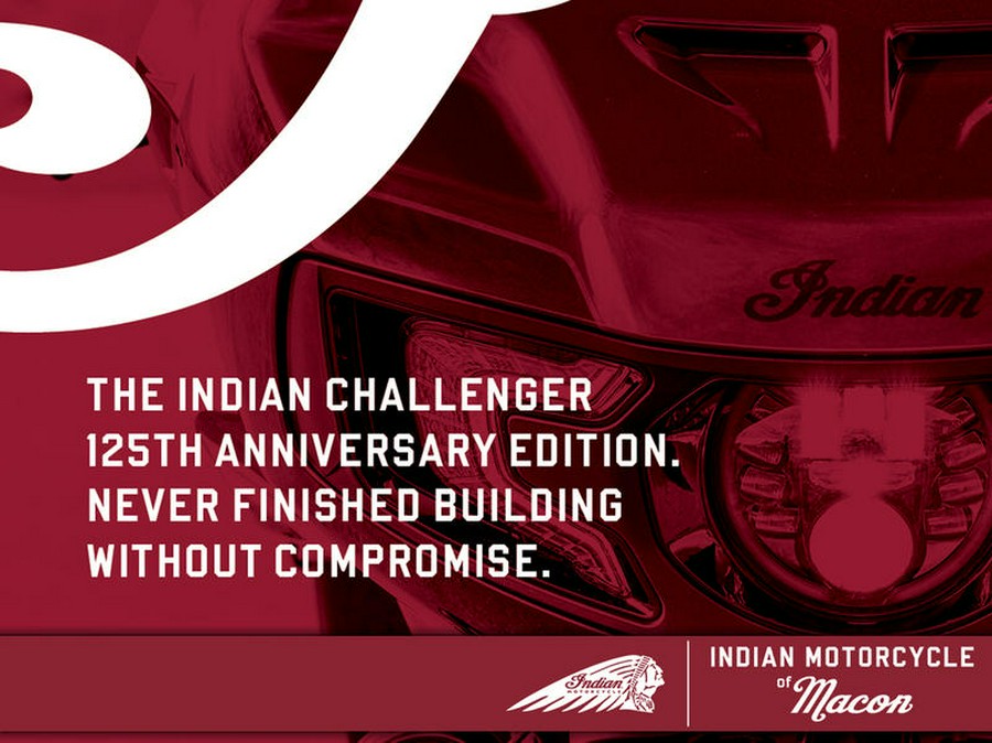 2026 Indian Motorcycle® Indian Challenger 125th Anniversary Edition 125th Anniversary Red with Blac