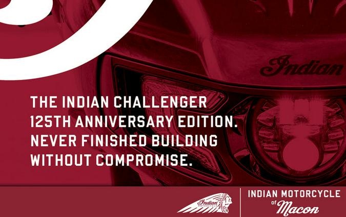 2026 Indian Motorcycle® Indian Challenger 125th Anniversary Edition 125th Anniversary Red with Blac
