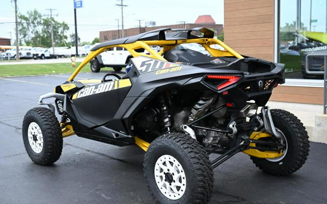 2024 Can-Am® Maverick R X RS Carbon Black & Neo Yellow