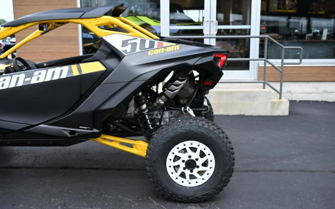 2024 Can-Am® Maverick R X RS Carbon Black & Neo Yellow