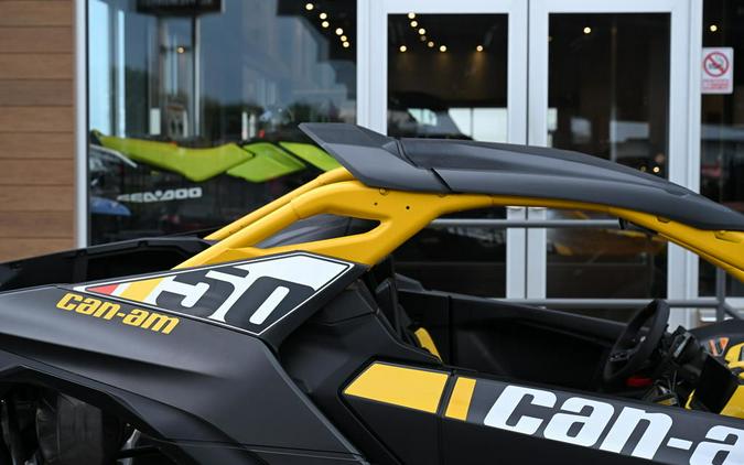 2024 Can-Am® Maverick R X RS Carbon Black & Neo Yellow