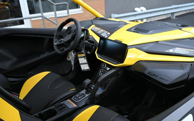 2024 Can-Am® Maverick R X RS Carbon Black & Neo Yellow