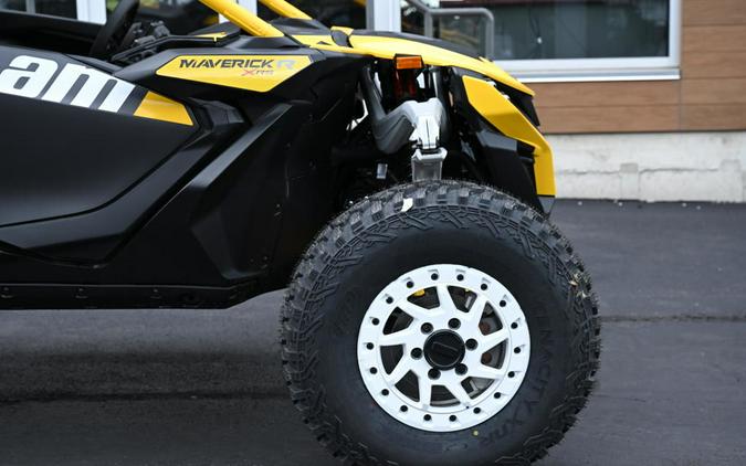 2024 Can-Am® Maverick R X RS Carbon Black & Neo Yellow