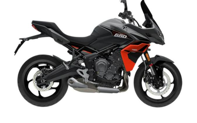 2026 Triumph Tiger Sport 660 Silver ice / Intense orange