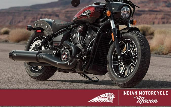 2026 Indian Motorcycle® Scout Bobber 125th Anniversary Edition 125th Anniversary Red with Black Cry