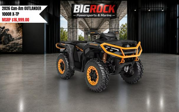 2026 Can-AM OUTLANDER XT-P 1000R