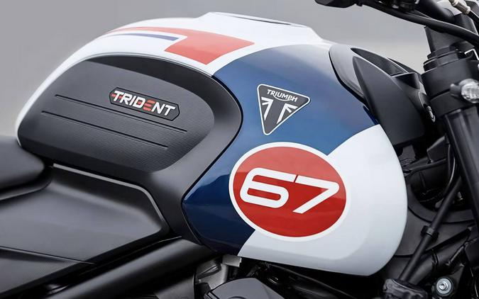 2025 Triumph Trident 660 Triple Tribute Edition