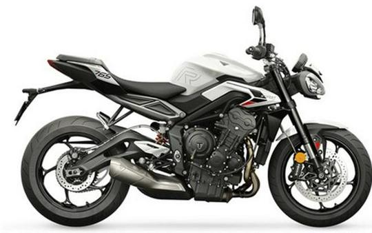 2024 Triumph Street Triple 765 R Silver Ice