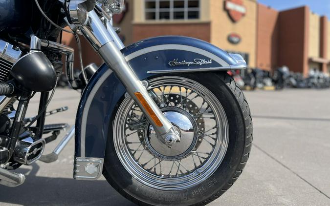 2003 Harley-Davidson® FLSTCI Heritage Softail® Classic Blue Burst