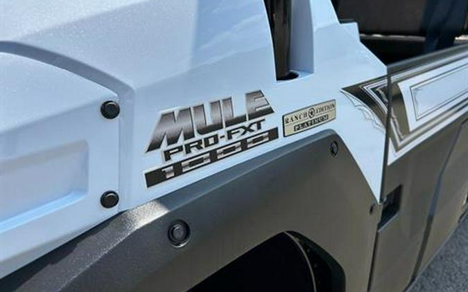 2024 Kawasaki MULE PRO-FXT 1000 Platinum Ranch Edition