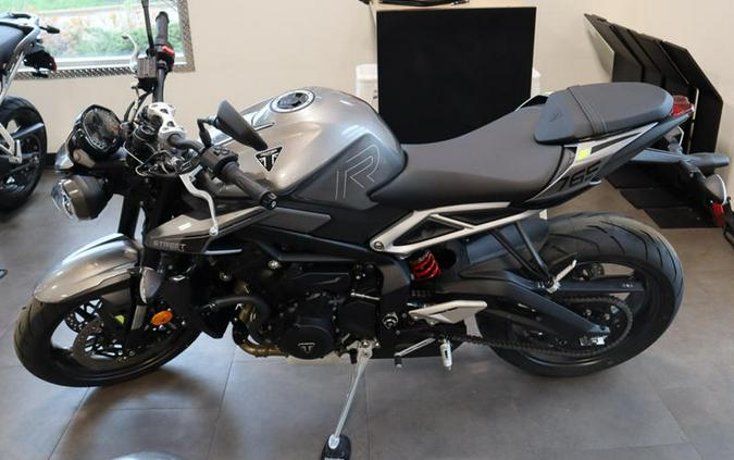 2024 Triumph Street Triple 765 R Silver Ice