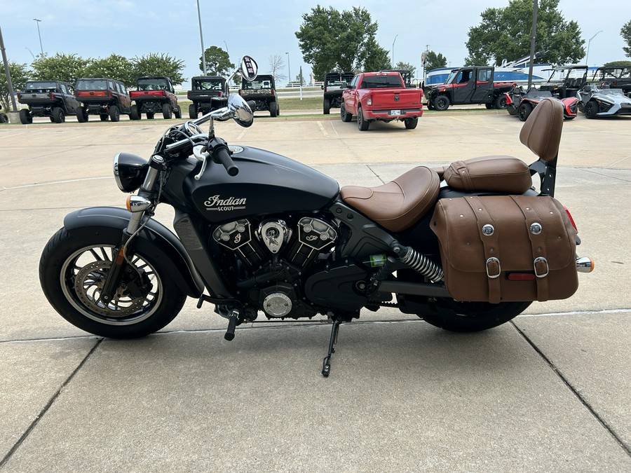 2016 Indian Motorcycle SCOUT, 1200, (THUNDER) BLACK NON ABS, 49S Base