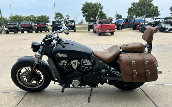 2016 Indian Motorcycle SCOUT, 1200, (THUNDER) BLACK NON ABS, 49S Base